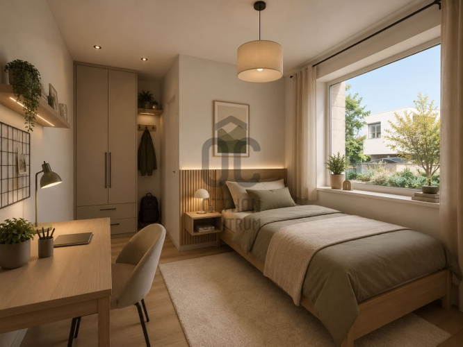 2-soban stan, 73 m²